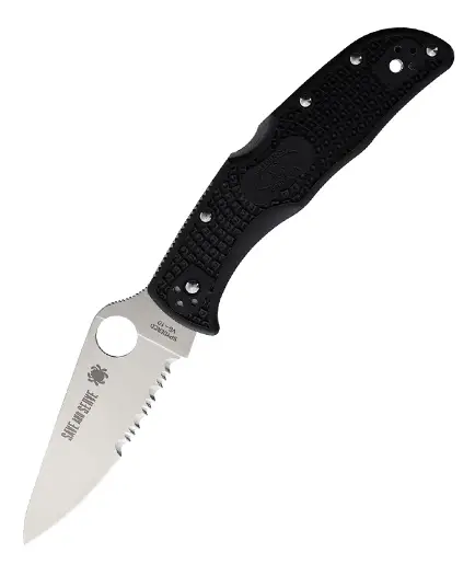 Ieftin Spyderco Endela Lockback Red Line SC243FPSBKRD