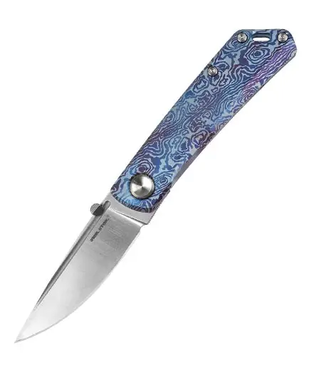Ieftin Real Steel Luna BoostFramelock Blue Swirl