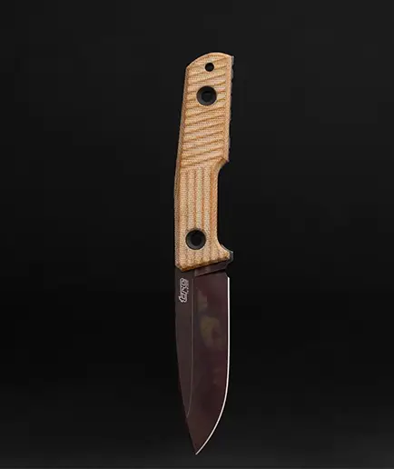 TRC Knives Urban Tactical Elmax APO F/Natural Micarta/Kydex Ofertă exclusivă