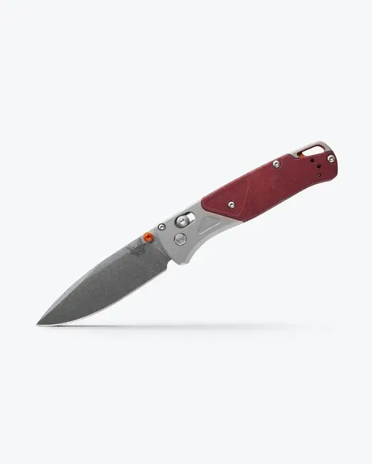Ultima șansă Benchmade Bugout Ash Gray Redstone Aluminium Richlite 535-09