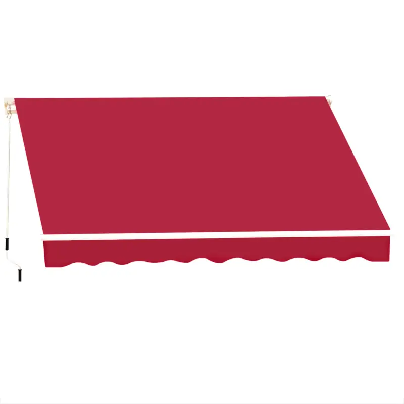 Cumpără online Outsunny perdea tip rulou impermeabil, 295x245cm, bordeaux