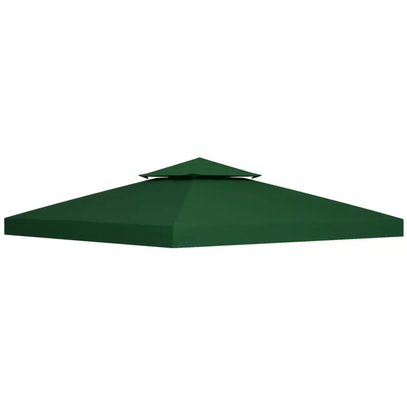 Outsunny Acoperiș de Schimb pentru Gazebo pentru Grădină Dublu strat 3x3m Ofertă specială