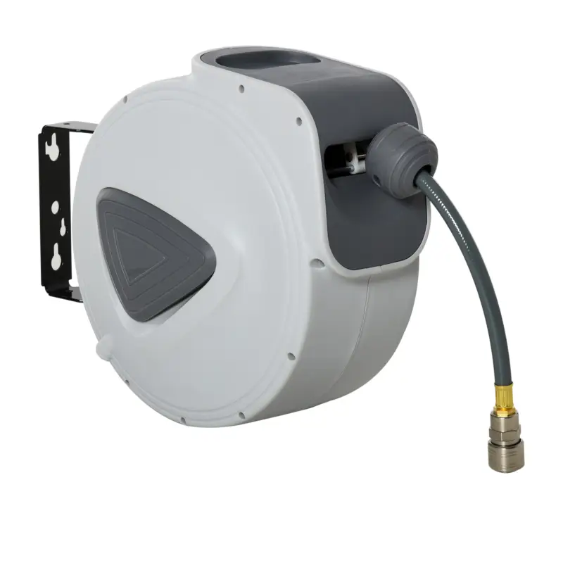 Ieftin Durhand Furtun Automat 10.2 m – Montaj Pe Perete, Conexiune F3/8”