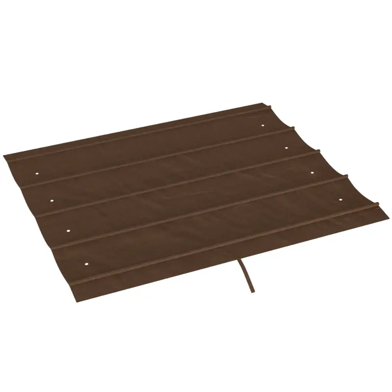 Expediere rapidă Outsunny Acoperiș Pergolă, Copertină Retractabilă pentru Pergolă de 3 x 2.15m, Protecție UV30+, Gri Închis