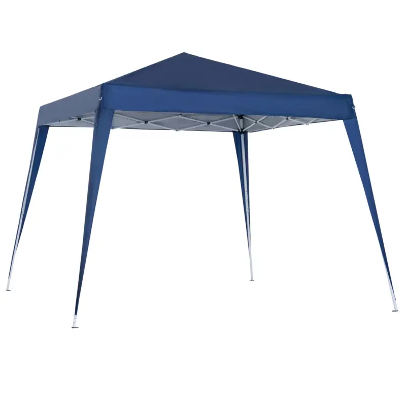 Reducere de preț Outsunny Foisor Pliabil 2.4x2.4m, Foisor de Gradina Structura
