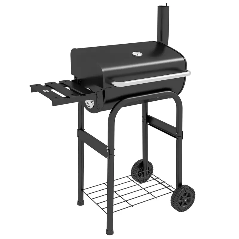 Outsunny Gratar Barbecue pe Carbune cu Rafturi Preferatul clienților