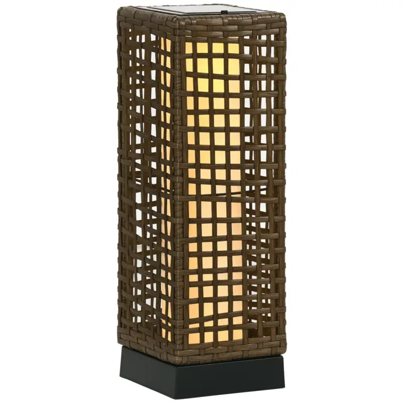 Ofertă limitată Outsunny Lampa de Gradina cu Energie Solara