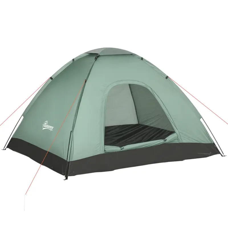 Outsunny Cort pentru Camping 2 Locuri, Cort in Forma de Iglu Livrare gratuită