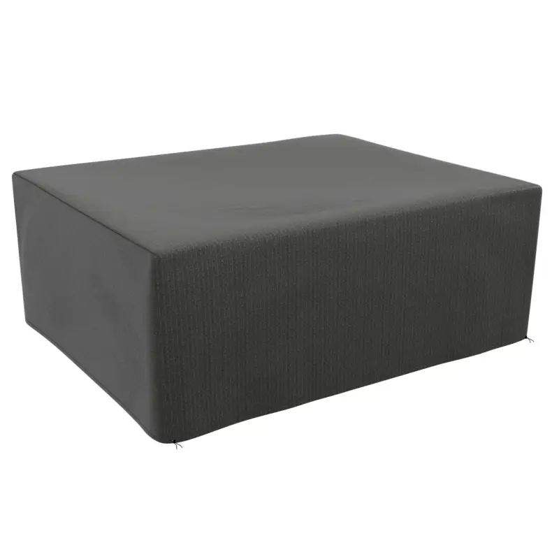 Outsunny Husă pentru mobilier de grădină exterior prelată de protecție exterioară anti-UV din polietilenă 235 x 190 x 90 cm gri Chilipir