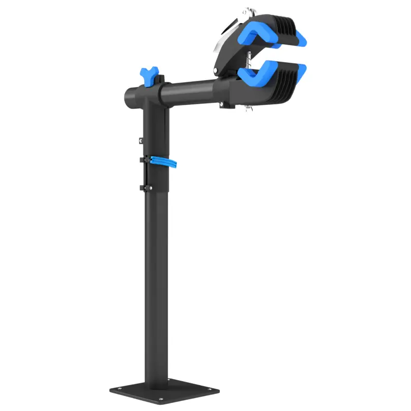 Disponibil imediat HOMCOM Suport de reparare pentru bicicletă, reglabil pe înălțime, sarcină max. 25kg, montaj întreținere reparație MTB, bicicletă de șosea
