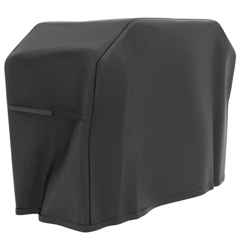Outsunny Husă pentru grătar dreptunghiular din material Oxford cu curea și închideri, 124x61x91 cm, neagră Livrare expres
