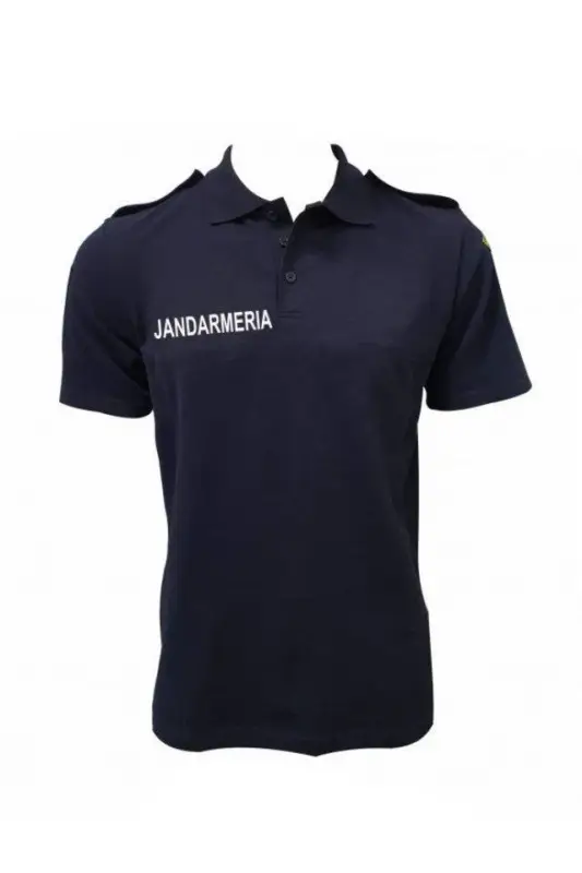 Tricou Polo Bleumarin Jandarmeria Romana Calitate înaltă