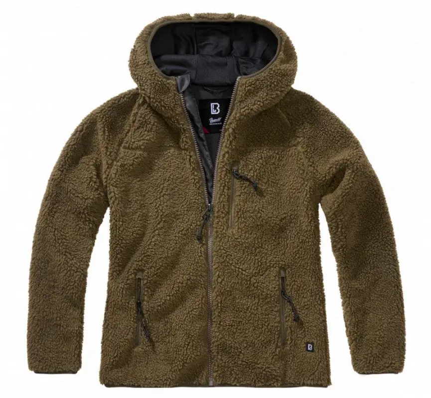 Premium Hanorac Dama Teddyfleece Oliv