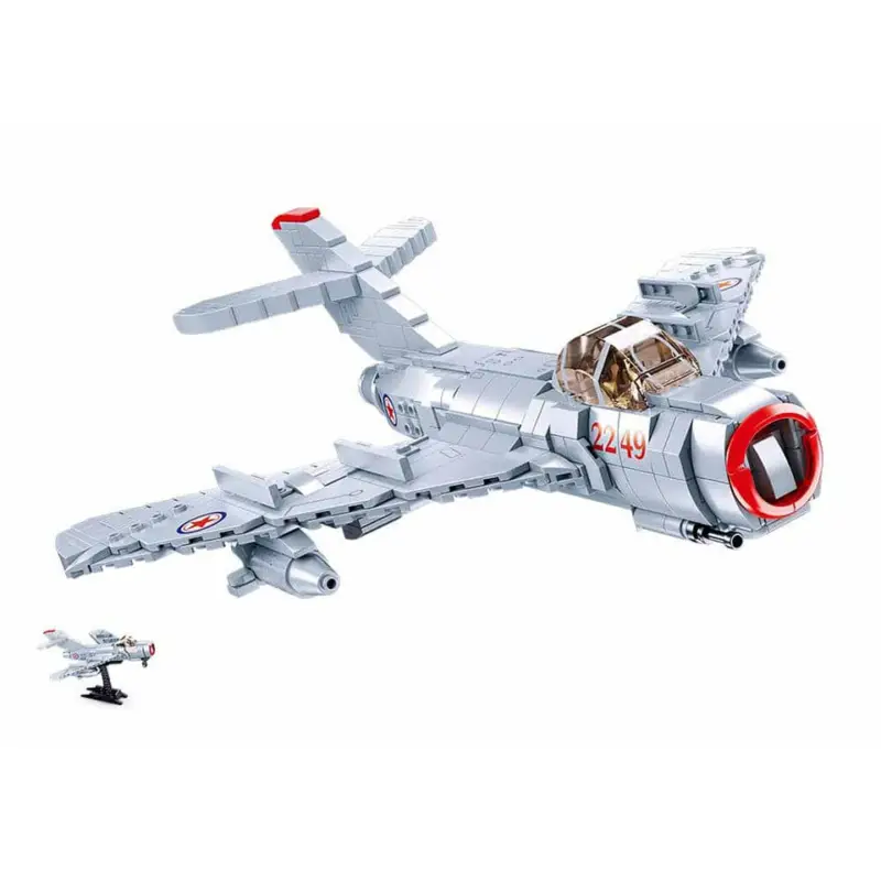 Sluban Old Russian Jet Fighter M38-B0983 #16188 Discount