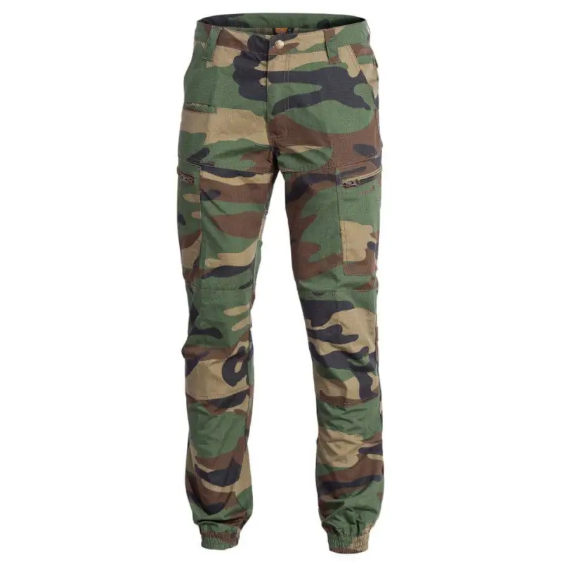 Pantaloni Tactici Pentagon Ypero Pants K05035-51 Woodland Plată securizată