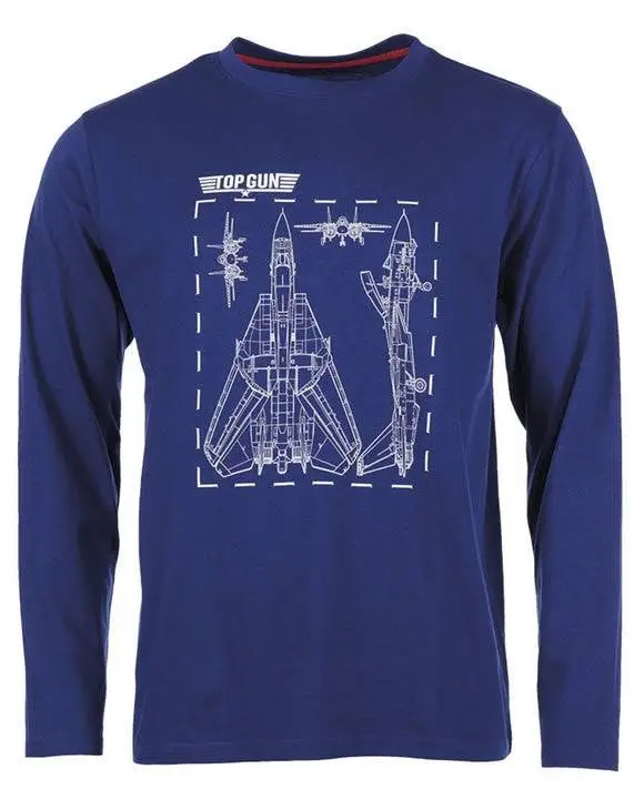 Bluza Barbati ′Top Gun′ Navy Ofertă de sezon
