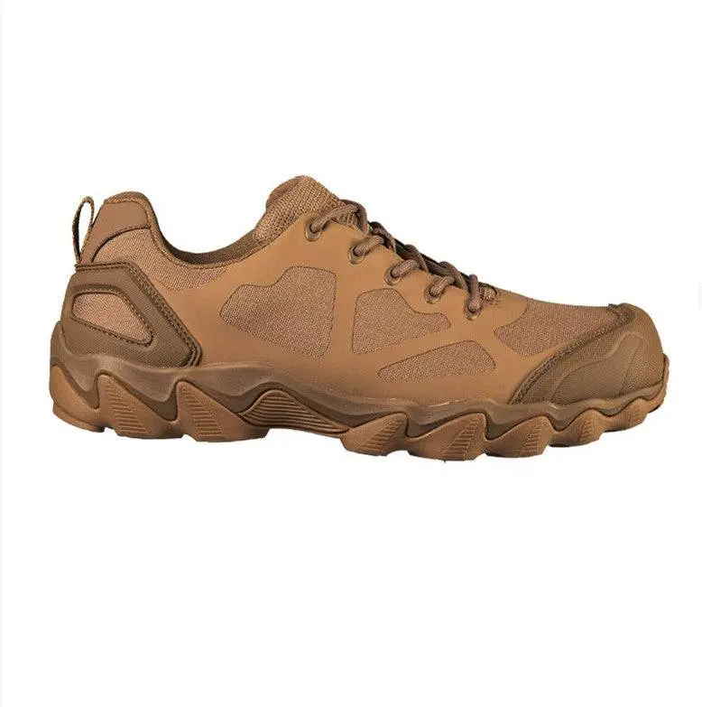 Pantofi Tactici Chimera Low – Coyote Dark – Ușori, Impermeabili și cu Aderență Tip „Wolf Teeth” Plată securizată