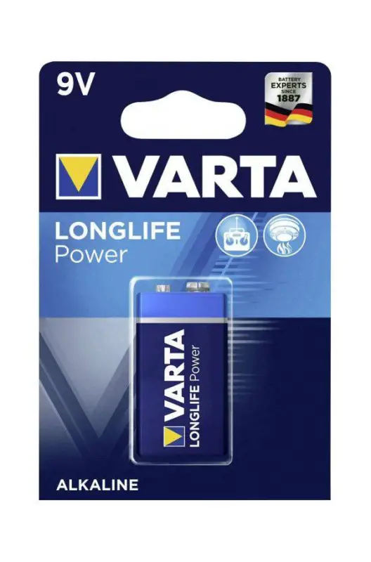 Comandă acum Baterie Alcalina 9V Varta High Energy Longlife 4922 6Lp3146 B1