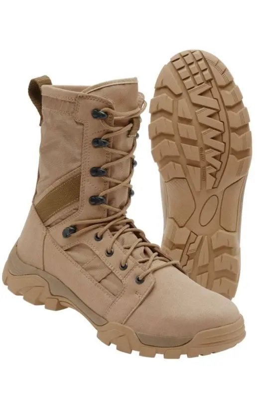 Bocanci Tactici Brandit Dfense Boots – Ușori, Antiderapanți și Rezistenți pentru Outdoor Ofertă