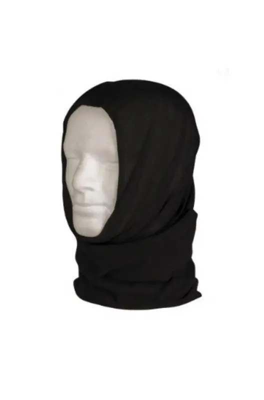 Disponibil imediat Bandana Multifunctionala Black Pes/Fleece