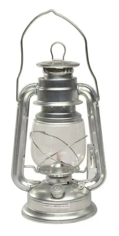Felinar Argintiu 28 Cm Zinc Bestseller