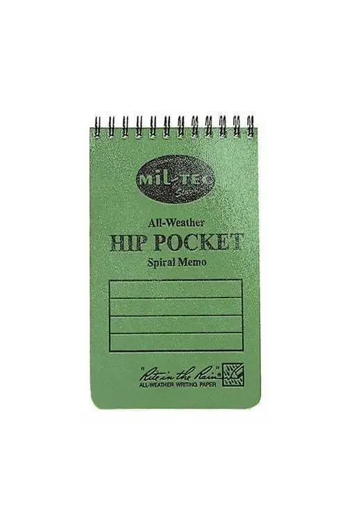 Calitate înaltă Carnet Etans Profesional Mil-Tec Mare
