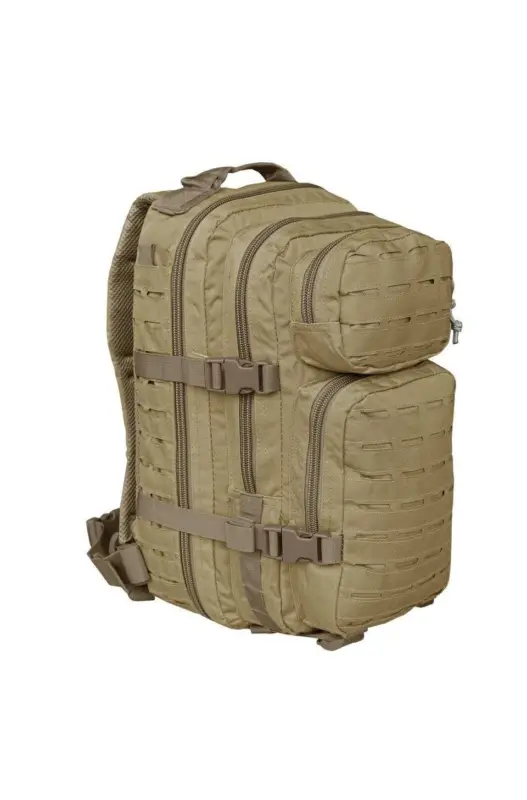 Comandă acum Rucsac Tactic Small US Assault Coyote – 20L, Sistem Laser-Cut, Compact, Fiabil și Pregătit pentru Teren