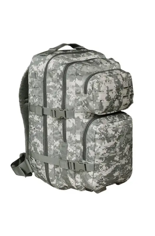 Noutate Rucsac Tactic US Assault Large AT-Digital – 36L, Sistem Laser-Cut, Camuflaj Digital Urban pentru Operațiuni Precise