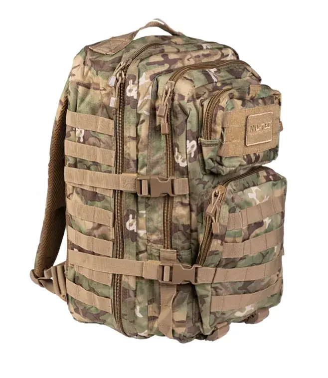 Rucsac Tactic US Assault Large W/L-Arid – 36L, Camuflaj Digital pentru Medii Aride, Funcționalitate Completă Super ofertă