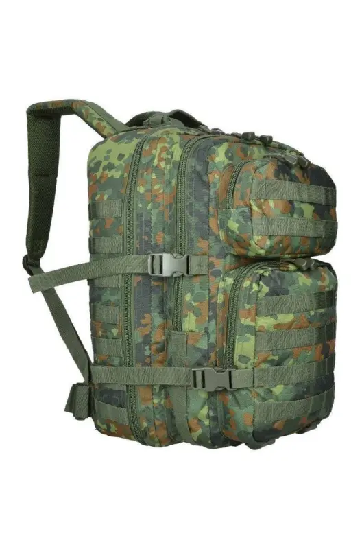 Rucsac Tactic US Assault Large Flectar – 36L, Camuflaj German și Structură Tactică Solidă Retur gratuit