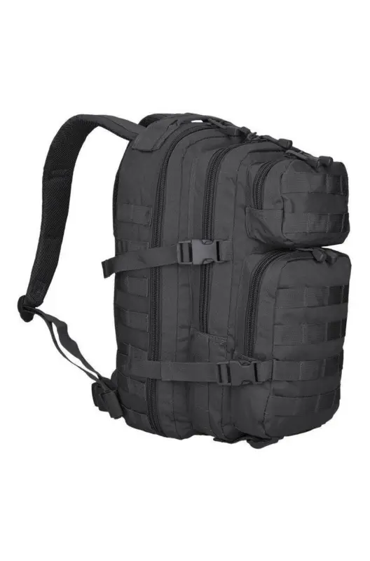 Rucsac Tactic US Assault Small Negru – 20L, Compact, Modular și Gata de Acțiune Doar azi