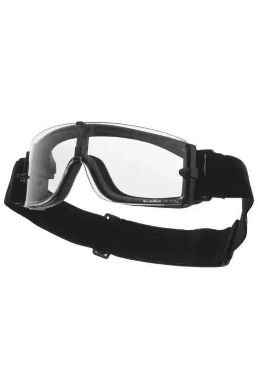 Ochelari Tactici Bollé® X800 Negru – Vizibilitate Panoramică, Protecție Completă și Compatibilitate cu Cască Nu rata