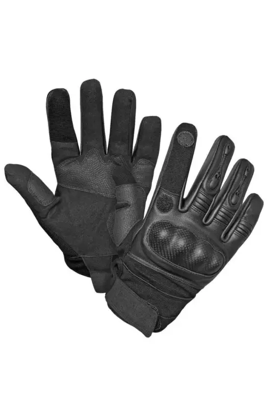 Reducere de preț Manusi Tactice Gen.Ii Piele Black - Protecție Avansată, Mobilitate Tactică și Grip Imbatabil
