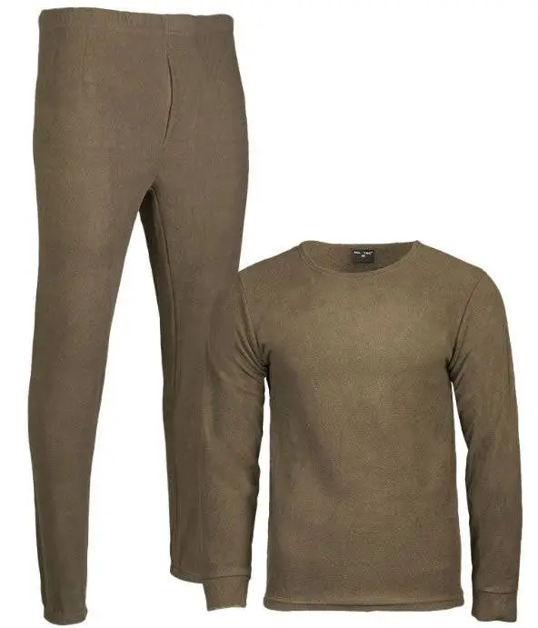 Reducere de preț Set Polartec Fara Guler Oliv