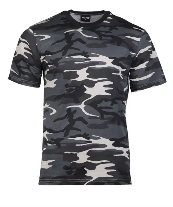 Plată securizată Tricou Barbati Camuflaj Dark Camo