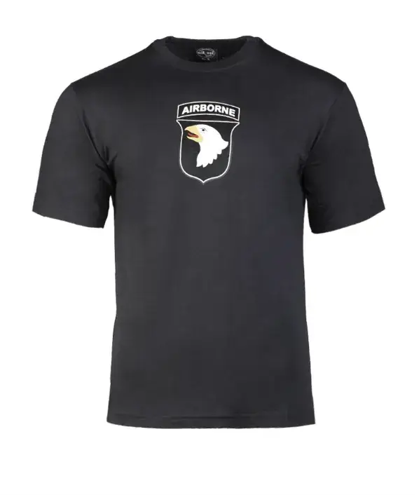 Reducere specială Tricou Barbati Divizia 101 Aeropurtata Negru