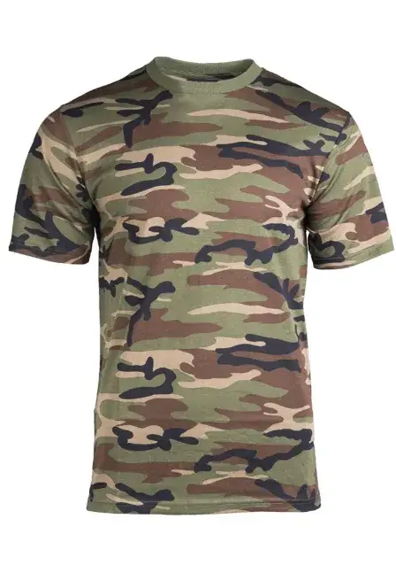 Bestseller Tricou Barbati Camuflaj Woodland