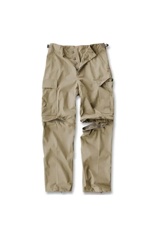 Calitate înaltă Pantaloni Militari Bdu Zip-Off Kaki