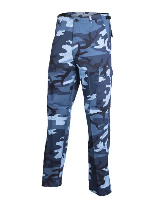 US SKY BLUE BDU STYLE RANGER FIELD PANTS – Funcționalitate în Tonuri Deschise Ofertă specială