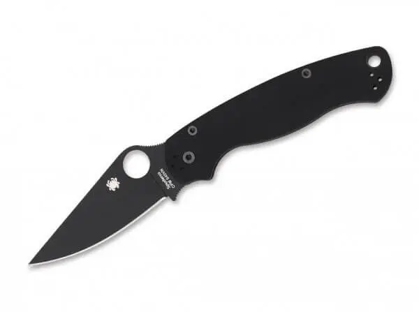 Briceag Spyderco Para-Military 2 Black G10 Plain Retur ușor
