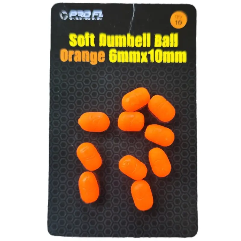SOFT DUMBELL BALL ORANGE Plată sigură