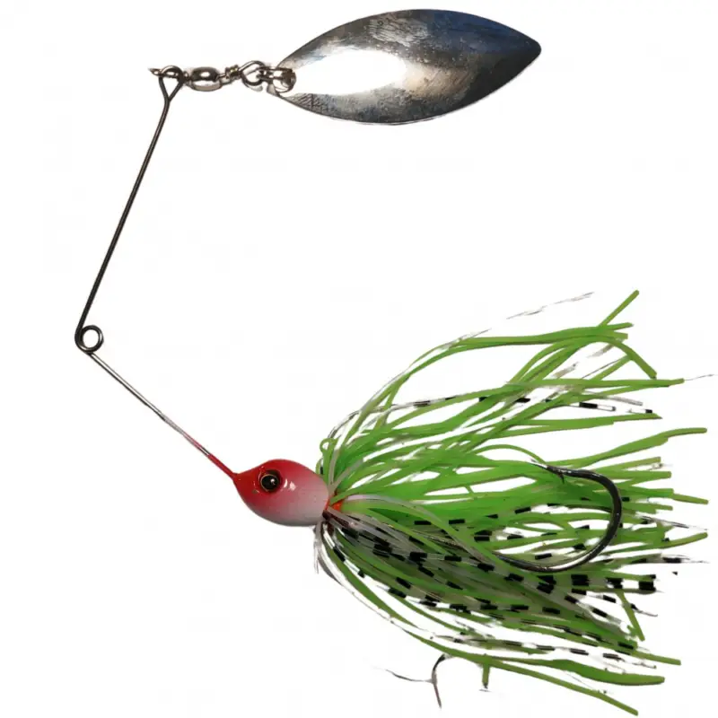 Ofertă specială SPINNERBAIT VERDE-ALB-NEGRU 15g