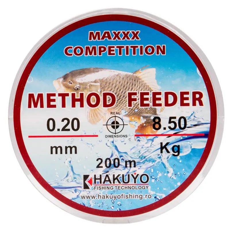 MONOFILAMENT METHOD FEEDER MAXX COMPETITION 200M Lichidare de stoc